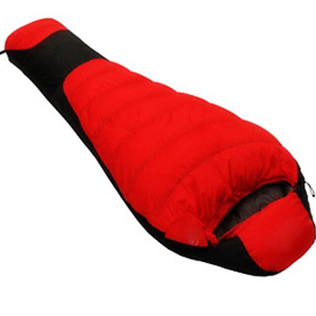  Sleeping Bag Outdoor Mummy Bag -4 °C Single Duck Down Professional for Outdoor