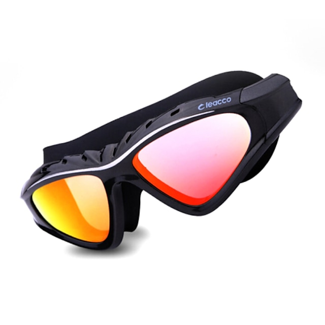  Swimming Goggles Anti-Fog / Adjustable Size / Anti-UV Silica Gel PC Yellow / Red / Black Others