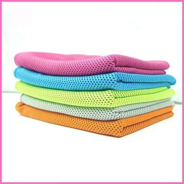  Yoga Handdukar Polyester Orange Mörkblå Ljusblå Grön
