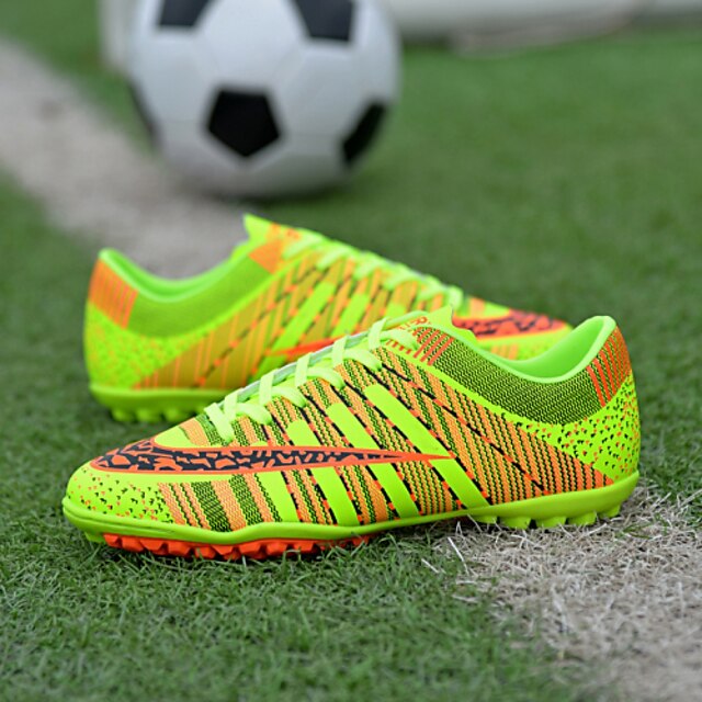  Women's / Men's / Boy's / Girl's Soccer Shoes AG TF Synthetic Black / Green / Orange