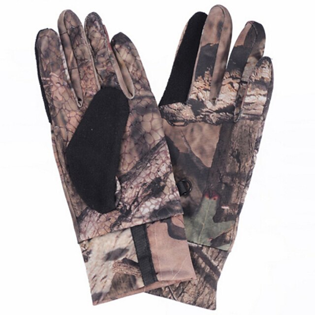  anti-slirning handskar för jakt / fiske / utomhus slumpmässiga färger