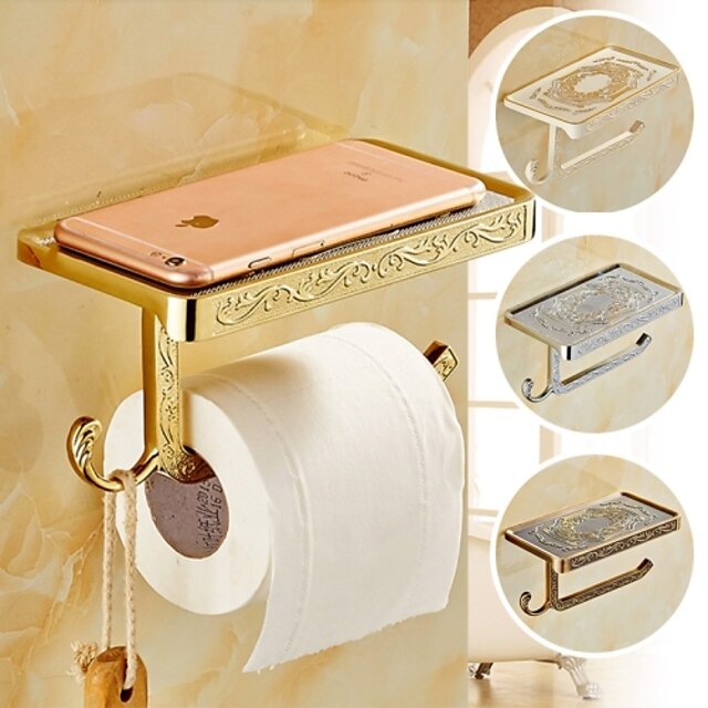  Toilet Paper Holders Contemporary Zinc Alloy 1 set - Hotel bath