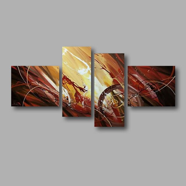  Oil Painting Hand Painted - Abstract Modern Canvas