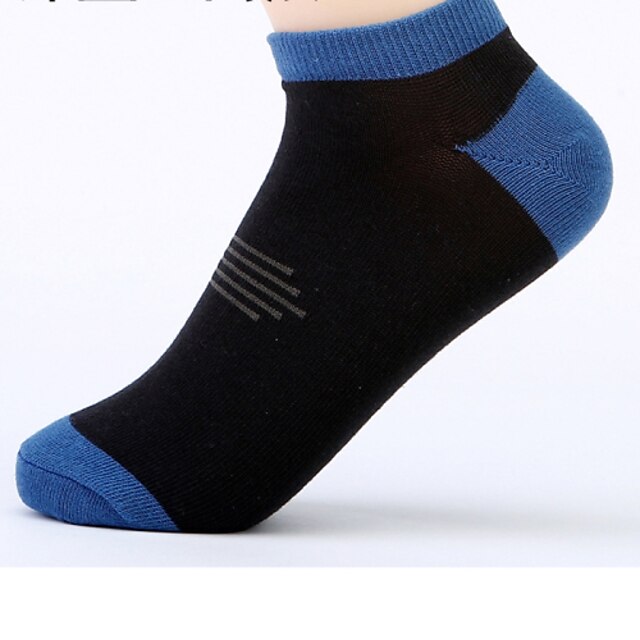  Men's Classic Socks Breathable Sweat-wicking Low-friction Yoga Running Pilates Golf Football / Soccer 6 Pairs Sports Random Colors