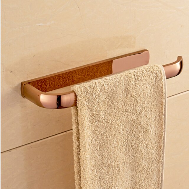  Towel Bar Contemporary Brass 1-Towel Bar