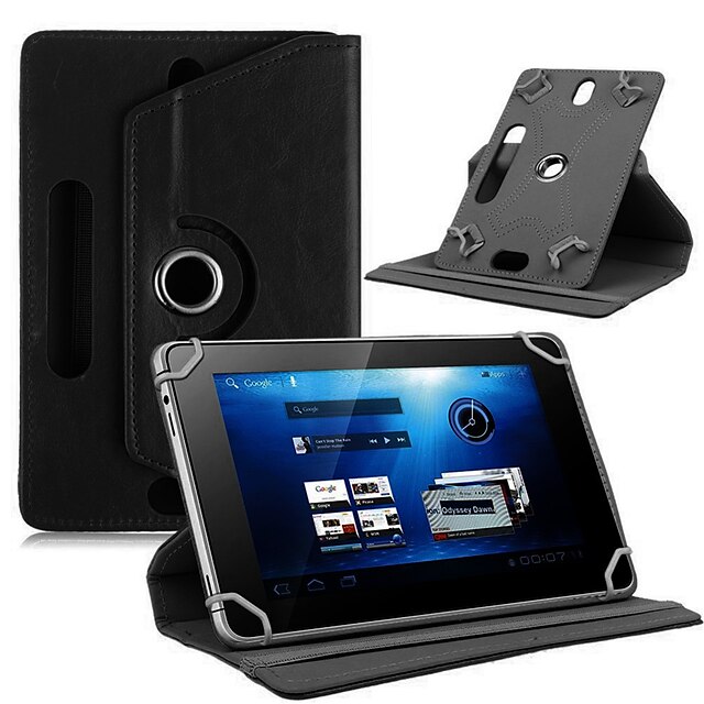  Case For Full Body Cases / Tablet Cases Solid Colored Hard PU Leather