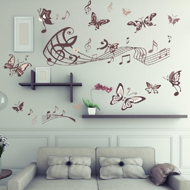  Decorative Wall Stickers - Animal Wall Stickers Landscape Animals Living Room Bedroom Bathroom Kitchen Dining Room Study Room / Office