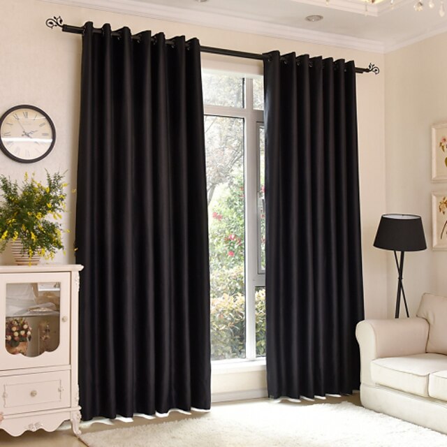  Moderne Blackout gardiner gardiner To paneler Stue   Curtains / Soverom