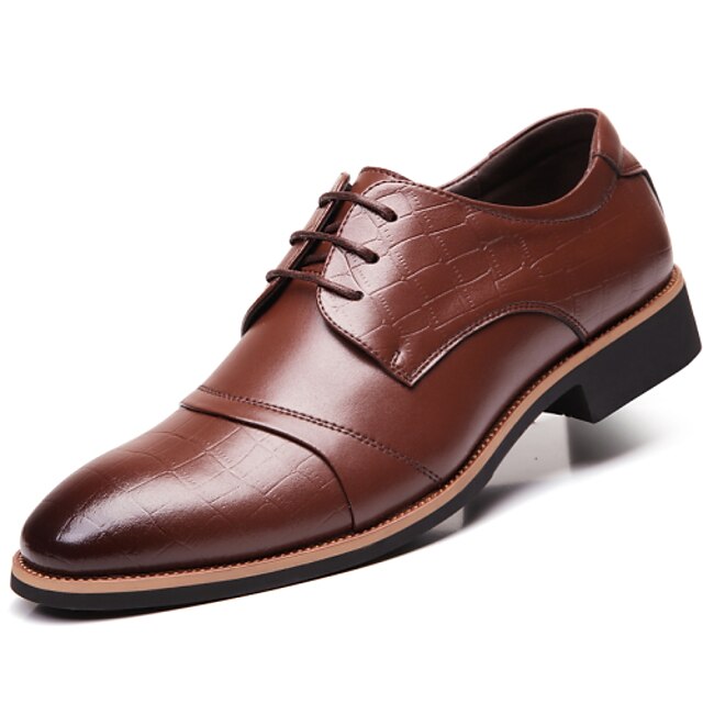  Men's Shoes Office & Career / Party & Evening / Casual Oxfords Black / Brown