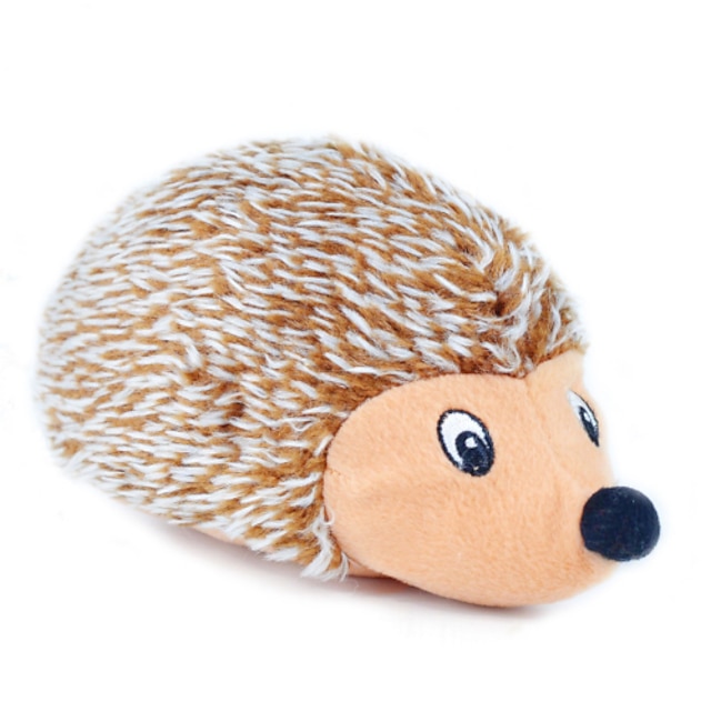  Plush Toy Interactive Cat Toys Fun Cat Toys Cat Dog Hedgehog Squeak / Squeaking Hedgehog Textile Gift Pet Toy Pet Play