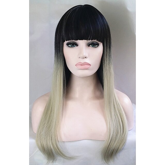  Synthetic Wig Straight Straight Wig Ombre Long Synthetic Hair Women's Ombre Hair Ombre StrongBeauty