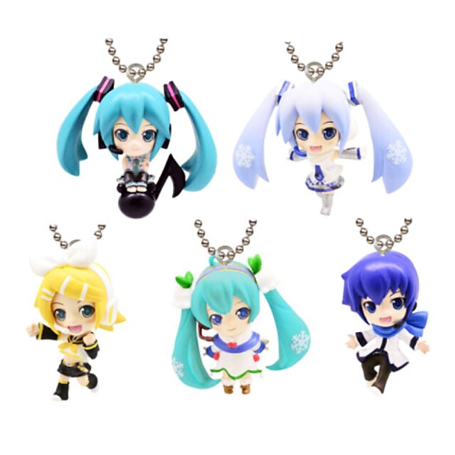  Anime Action Figures Inspired by Vocaloid Hatsune Miku 10 CM Model Toys Doll Toy