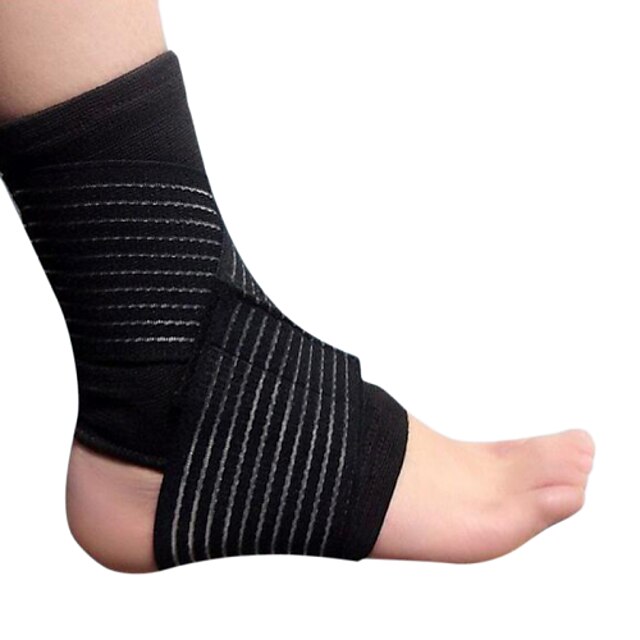  Ankle Brace for Running / Badminton / Basketball Easy dressing / Protective Black