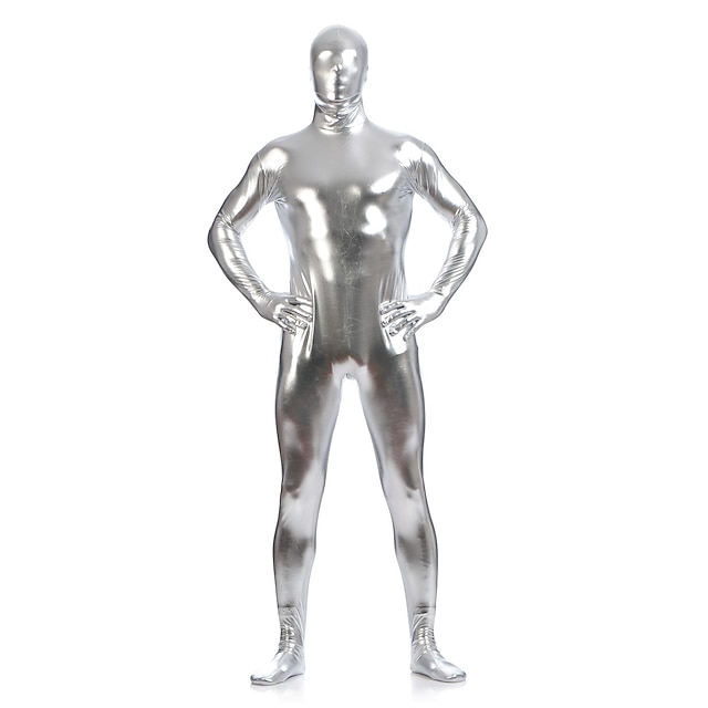 Shiny Zentai Suits Catsuit Skin Suit Adults Spandex Latex Cosplay