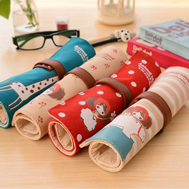  Large Rolls Of Canvas Pencil Bag Lovely Pencil Curtain