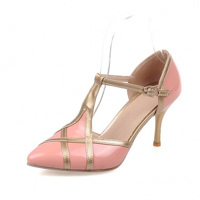  Women's Shoes Leatherette Stiletto Heel Heels Heels Wedding / Office & Career / Party