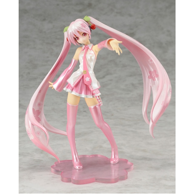  Figuras de Ação Anime Inspirado por Vocaloid Hatsune Miku PVC 20 cm CM modelo Brinquedos Boneca de Brinquedo / figura / figura