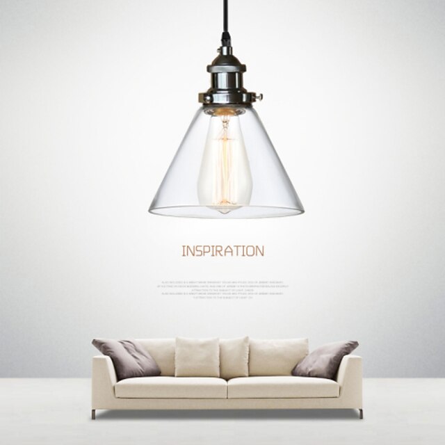  Lampe suspendue Lumière d’ambiance Autres Métal Verre Style mini 110-120V / 220-240V Ampoule non incluse / E26 / E27