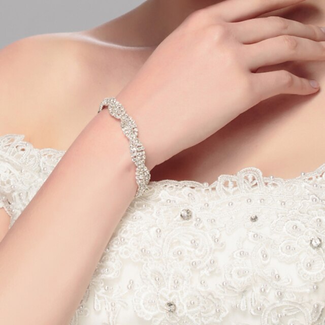  Dames Zilver Bruin Ketting Zilver Armband sieraden Zilver Voor Bruiloft Feest Speciale gelegenheden  Vuosipäivä Verjaardag Lahja / Dagelijks / Informeel / Verloving