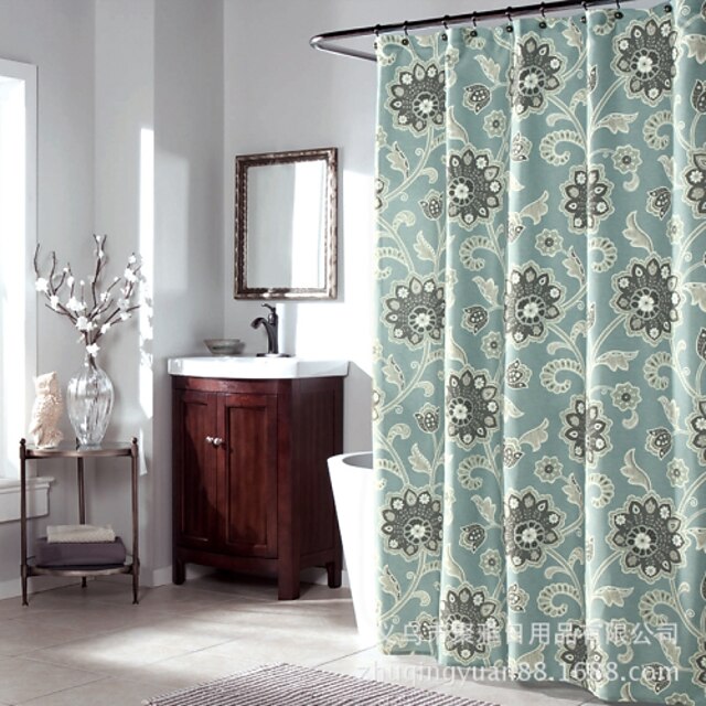  1pc Shower Curtains Modern Polyester Bathroom