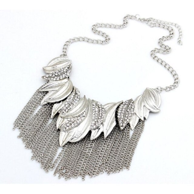  Women's Pendant Necklace Statement Necklace Statement European Fashion Cute Alloy Silver Necklace Jewelry For Party