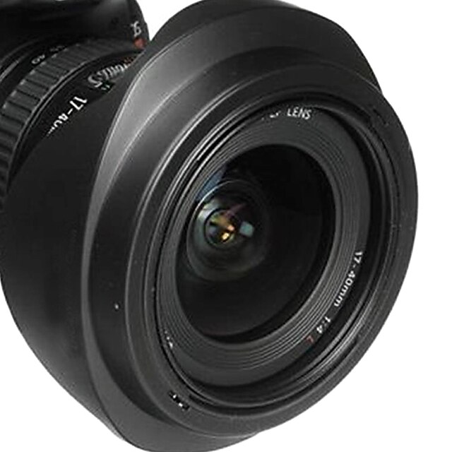  newyi® EW-75ii צל מכסה העדשה עבור F 20mm EF Canon / 2.8 USM 20-35mm f / 2.8L חוט 72mm (EW-75 II)