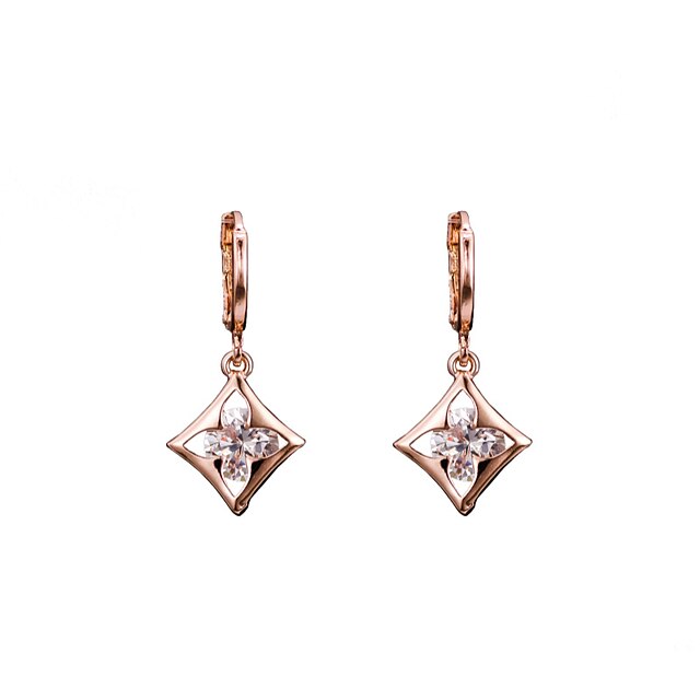  Damen Ohrring Kubikzirkonia Kubikzirkonia Drop Earrings