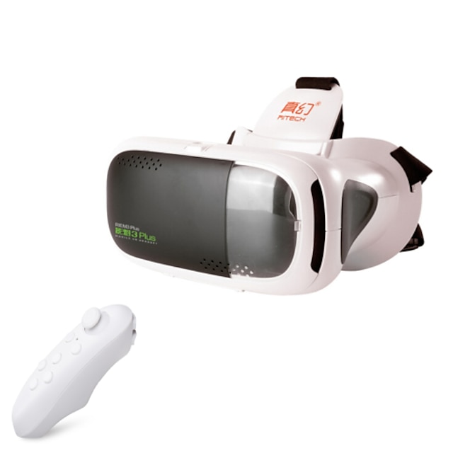  RITech 3Plus виртуальной реальности вр 3d очки + контроллер Bluetooth белый