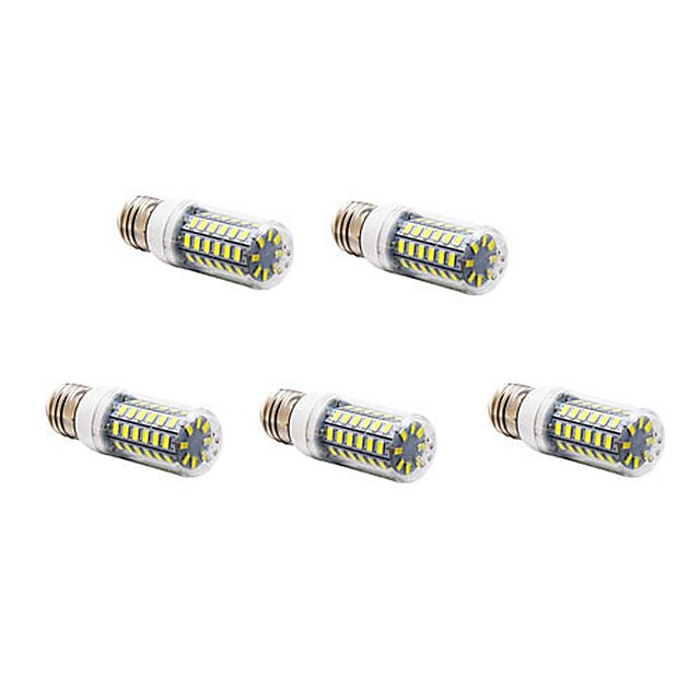  5pçs 4 W Lâmpadas Espiga 400-500 lm E26 / E27 T 56 Contas LED SMD 5730 Branco Quente Branco Frio 220-240 V / 5 pçs