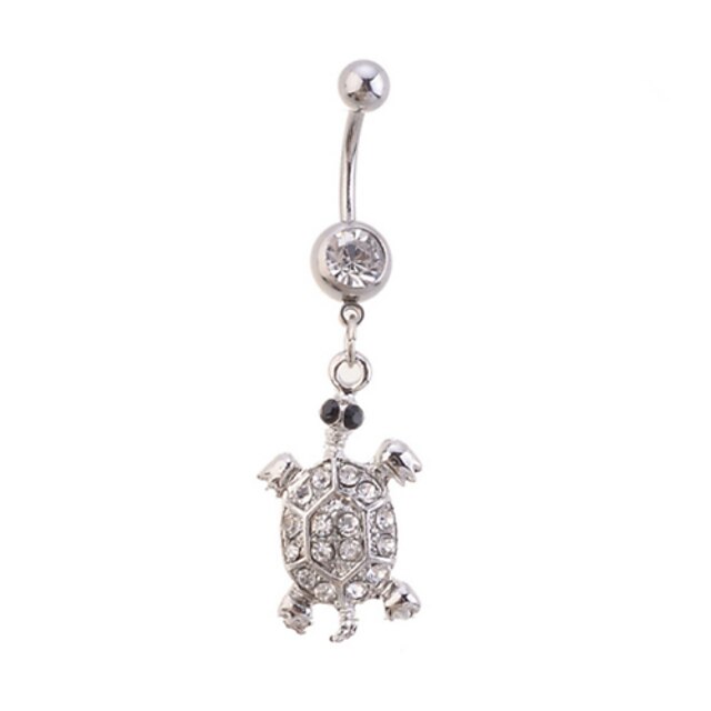  Γυναικεία Κοσμήματα Σώματος Navel & Bell Button Rings Μοναδικό Μοντέρνα Ζιρκονίτης Προσομειωμένο διαμάντι Άλλα Χελώνα Ζώο Κοσμήματα Για