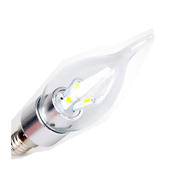  7W E14 Luzes de LED em Vela CA35 SMD 650-700 lm Branco Frio Decorativa AC 85-265 V 1 pç