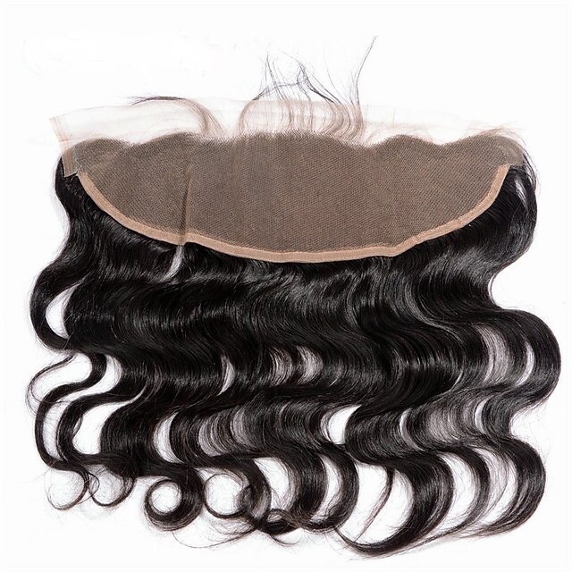 4x13 Closure / Full Lace Body Wave Free Part Swiss Lace Human Hair