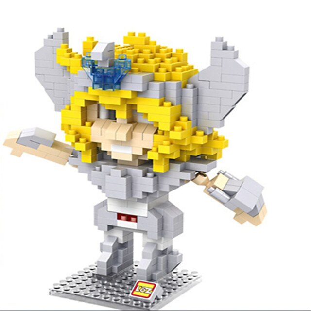  Építőkockák Katonai blokkok LOZ Diamond Blocks 390 pcs Katona összeegyeztethető Műanyag Legoing Menő DIY Fiú Lány Játékok Ajándék / Gyermek
