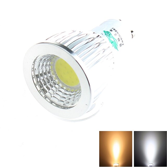 5W GU10 LED szpotlámpák MR11 1 COB 450 lm Meleg fehér / Természetes fehér Dekoratív AC 100-240 V 1 db.
