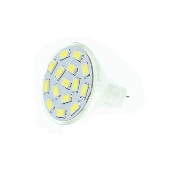  2 W LED Spot Lampen 210-245 lm GU4(MR11) MR11 15 LED-Perlen SMD 5730 Abblendbar Dekorativ Warmes Weiß Kühles Weiß Natürliches Weiß 12 V 24 V / RoHs