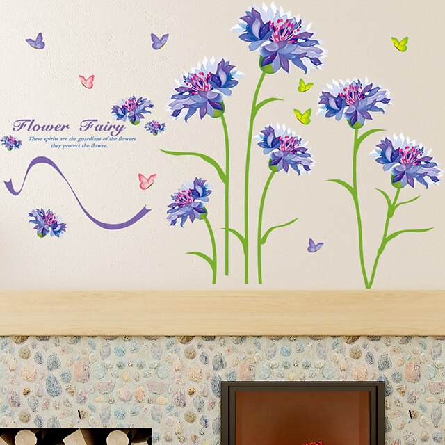  Worte & Zitate / Romantik / Blumen / Landschaft Wand-Sticker Flugzeug-Wand Sticker,pvc 60*90cm