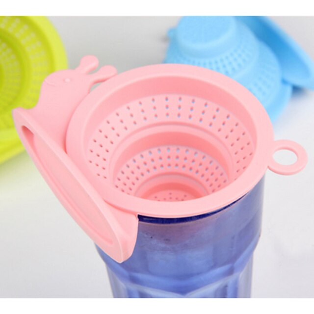  Kitchen Tools Silicone Cute Kitchen Filter 1pc