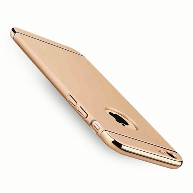  telefon Kılıf Na Apple Osłona tylna iPhone X iPhone 8 Plus iPhone 8 iPhone 7 Plus iPhone 7 iPhone 6s Plus iPhone 6s iPhone 6 Plus iPhone 6 iPhone SE / 5s Powłoka Solidne kolory Twardość PC