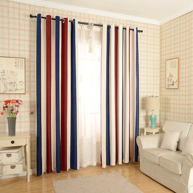  Custom Made Eco-friendly Curtains Drapes Two Panels / Jacquard / Bedroom