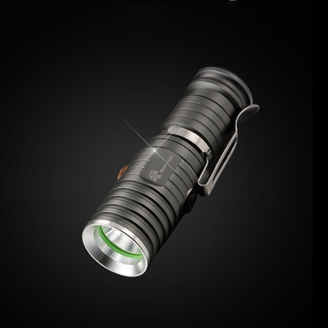  SHARP EAGLE LED Taschenlampen LED 600 Lumen 3 Modus Cree XM-L T6 16340 einstellbarer Fokus Wiederaufladbar Wasserfest Notfall Nachtsicht