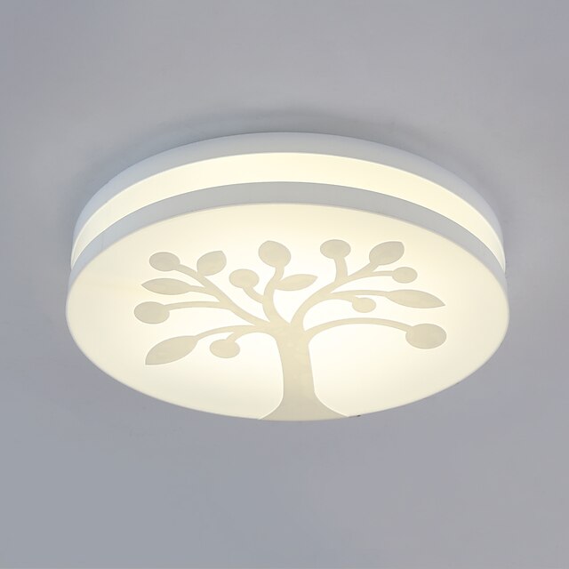  מודרני / עכשווי צמודי תקרה תאורה כלפי מטה - סגנון קטן LED, 110-120V 220-240V, לבן חם לבן, נורה כלולה