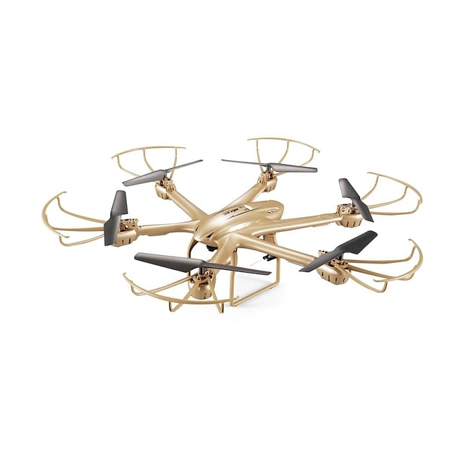  RC Drone MJX X601H 4 Kanaler 6 Akse 2.4G Med HD-kamera 0.3MP 0.3MP Fjernstyrt quadkopter FPV / En Tast For Retur / Hodeløs Modus Fjernstyrt Quadkopter / Fjernkontroll / Flyvning Med 360 Graders Flipp