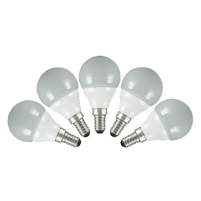  FSL® 200 lm E14 E26/E27 Круглые LED лампы G60 5 светодиоды SMD 2835 Тёплый белый Холодный белый AC 220-240V