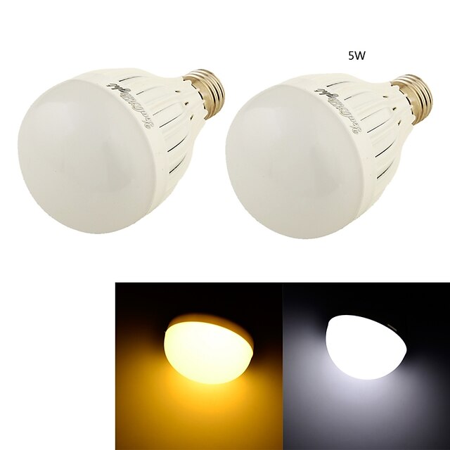  LED Globe Bulbs 460 lm E26 / E27 B 10 LED Beads SMD 5730 Decorative Warm White Cold White 220-240 V 110-130 V 85-265 V