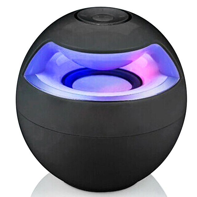  Draagbaar LED Lamp Bluetooth 2.1 USB Draadloze bluetooth speakers Wit Zwart