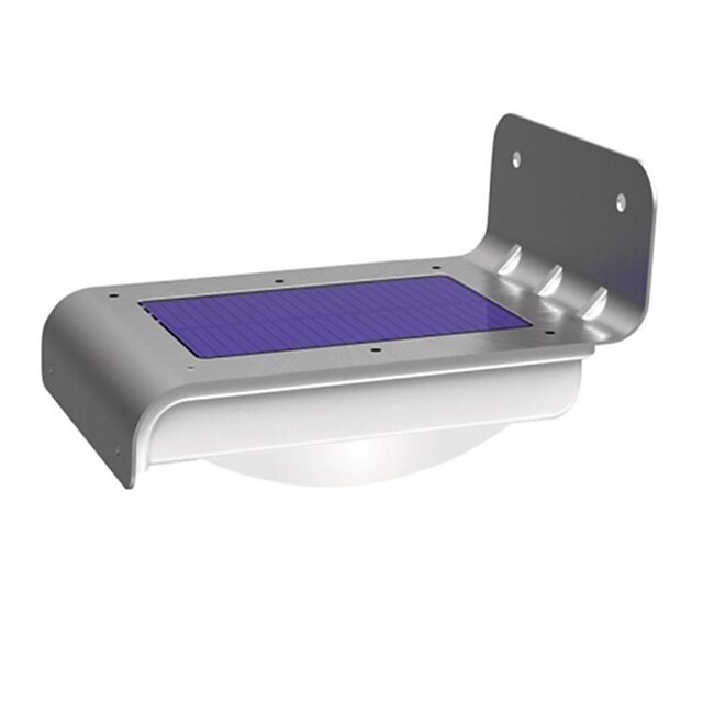  1 Stück Nächtliche Beleuchtung / LED-Solarleuchten Weiß Solar Wasserfest / Sensor