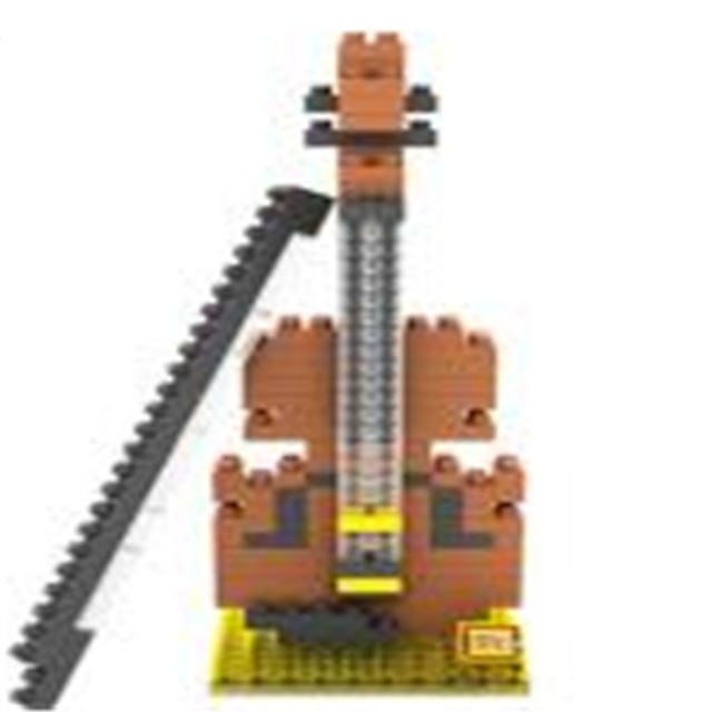  Blocos de Construir Blocos Militares Brinquedo Educativo Blocos LOZ Conjunto de construção de brinquedos Violino Soldier compatível Plástico Legoing Faça Você Mesmo Para Meninos Para Meninas