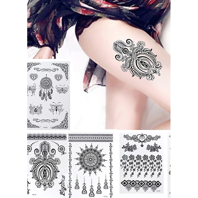1 Tetovaci Nalepky Totemova Rada Waterproofdamske Panske Dospely Flash Tattoo Docasne Tetovani 4968532 2021 4 39