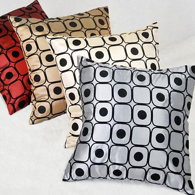  Home Decor Silk  Cool Pillow Cover Pillow Cases(Ramdon Color)