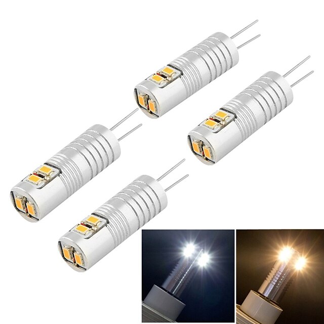  4pcs LED Mais-Birnen 3000/6000 lm G9 T 6 LED-Perlen SMD 3014 Dekorativ Warmes Weiß Kühles Weiß 12 V / 4 Stück